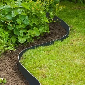 Nature Bordura de jardín negro 0,075x10 m 3 mm by , Garden edging and edging - Ref: Foro24-446389, Price: 30,67 €, Discount: ...