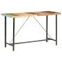 Mesa alta de cocina de madera maciza reciclada 180x70x107 cm | Foru.es | Tu tienda online para hogar, jardín y más Foro24.es
