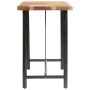 Mesa alta de cocina de madera maciza reciclada 180x70x107 cm | Foru.es | Tu tienda online para hogar, jardín y más Foro24.es