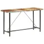 Mesa alta de cocina de madera maciza reciclada 180x70x107 cm | Foru.es | Tu tienda online para hogar, jardín y más Foro24.es