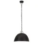 Lámpara colgante vintage redonda 25 W negra 41 cm E27 | Foru.es | Tu tienda online para hogar, jardín y más Foro24.es