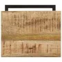 Mesitas auxiliares 2 uds madera mango rugosa 31,5x24,5x64,5 cm | Foru.es | Tu tienda online para hogar, jardín y más Foro24.es