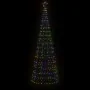 Árbol de Navidad LED con estacas 570 LEDs de colores 300 cm | Foru.es | Tu tienda online para hogar, jardín y más Foro24.es