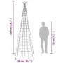 Árbol de Navidad LED con estacas 570 LEDs de colores 300 cm | Foru.es | Tu tienda online para hogar, jardín y más Foro24.es