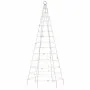 Árbol de Navidad en asta de bandera 200 LED de colores 180 cm | Foru.es | Tu tienda online para hogar, jardín y más Foro24.es