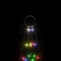 Árbol de Navidad en asta de bandera 200 LED de colores 180 cm | Foru.es | Tu tienda online para hogar, jardín y más Foro24.es