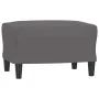 Juego de sofás con cojines 3 piezas cuero sintético gris de , Sofás - Ref: Foro24-3201395, Precio: 500,72 €, Descuento: -5%%