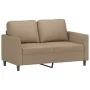 Juego de sofás con cojines 3 piezas cuero sintético capuchino by , Sofas - Ref: Foro24-3201769, Price: 490,52 €, Discount: -5%%