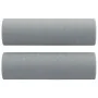 Juego de sofás con cojines 3 piezas tela gris claro | Foru.es | Tu tienda online para hogar, jardín y más Foro24.es