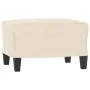 Juego de sofás con cojines 3 piezas tela microfibra beige de , Sofás - Ref: Foro24-3202337, Precio: 595,83 €, Descuento: -5%%