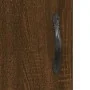 Aparador alto madera contrachapada marrón roble 69,5x34x180 cm | Foru.es | Tu tienda online para hogar, jardín y más Foro24.es