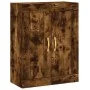 Aparador alto madera contrachapada roble ahumado 69,5x34x180 cm | Foru.es | Tu tienda online para hogar, jardín y más Foro24.es