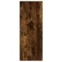 Aparador de madera contrachapada roble ahumado 34,5x34x180 cm | Foru.es | Tu tienda online para hogar, jardín y más Foro24.es