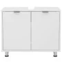 FMD Armario para lavabo blanco 70x32,9x49,5 cm | Foru.es | Tu tienda online para hogar, jardín y más Foro24.es