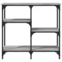 Mesa consola madera de ingeniería gris Sonoma 80x29x75 cm | Foru.es | Tu tienda online para hogar, jardín y más Foro24.es
