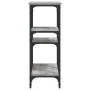 Mesa consola madera de ingeniería gris Sonoma 80x29x75 cm | Foru.es | Tu tienda online para hogar, jardín y más Foro24.es