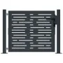 Puerta de jardín acero gris antracita diseño cuadrado 105x105cm de , Puertas de jardín - Ref: Foro24-153191, Precio: 157,26 €...