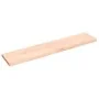 Estante de pared madera maciza roble sin tratar 140x30x(2-4) cm | Foru.es | Tu tienda online para hogar, jardín y más Foro24.es