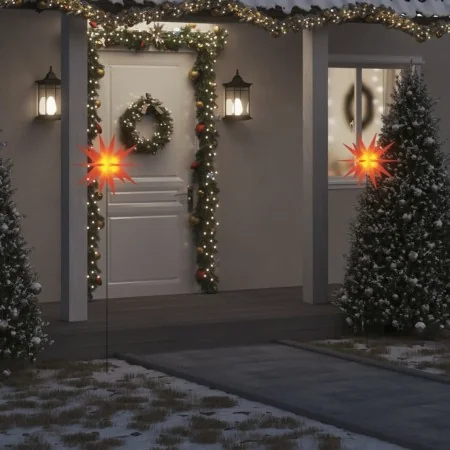 Lámparas de Navidad LED plegables 3 unidades rojo 57 cm | Foru.es | Tu tienda online para hogar, jardín y más Foro24.es
