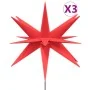 Lámparas de Navidad LED plegables 3 unidades rojo 57 cm | Foru.es | Tu tienda online para hogar, jardín y más Foro24.es