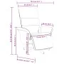 Sillón reclinable de masaje con reposapiés tela gris claro | Foru.es | Tu tienda online para hogar, jardín y más Foro24.es