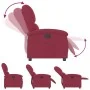Sillón reclinable de terciopelo rojo tinto by , Armchairs - Ref: Foro24-371802, Price: 210,10 €, Discount: -5%%