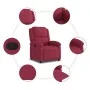 Sillón reclinable de terciopelo rojo tinto by , Armchairs - Ref: Foro24-371802, Price: 210,10 €, Discount: -5%%