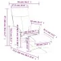 Sillón reclinable de masaje con reposapiés tela gris oscuro | Foru.es | Tu tienda online para hogar, jardín y más Foro24.es