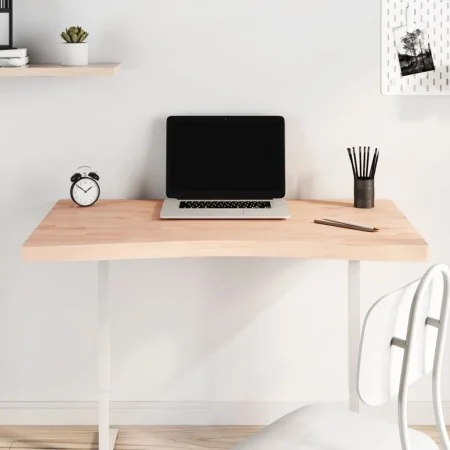 Tablero de escritorio madera maciza de haya 100x(55-60)x4 cm | Foru.es | Tu tienda online para hogar, jardín y más Foro24.es