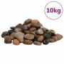 Guijarros pulidos colores mezclados 10 kg 2-5 cm | Foru.es | Tu tienda online para hogar, jardín y más Foro24.es