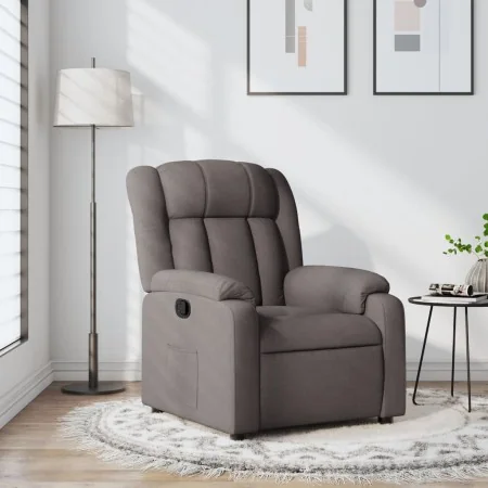 Sillón reclinable de tela gris taupe von , Sessel - Ref: Foro24-373582, Preis: 232,97 €, Rabatt: -5%%