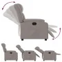 Sillón reclinable de tela gris taupe von , Sessel - Ref: Foro24-373582, Preis: 232,97 €, Rabatt: -5%%