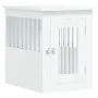 Jaula para perros madera de ingeniería blanco 45x62x59 cm de , Casetas para perros - Ref: Foro24-838309, Precio: 75,17 €, Des...