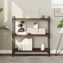Librería 3 estantes madera ingeniería roble marrón 80x30x86 cm | Foru.es | Tu tienda online para hogar, jardín y más Foro24.es