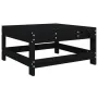 Juego de muebles de jardín 3 pzas madera maciza de pino negro | Foru.es | Tu tienda online para hogar, jardín y más Foro24.es