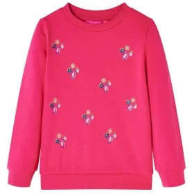 Comprar Sudadera infantil rosa chillón 140