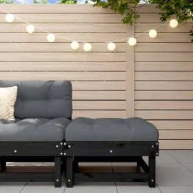 Comprar Taburete de jardín madera maciza de pino