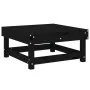 Taburete de jardín madera maciza de pino negro | Foru.es | Tu tienda online para hogar, jardín y más Foro24.es