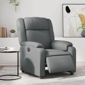 Comprar Sillón reclinable eléctrico de cuero
