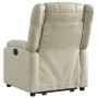 Sillón reclinable elevable cuero artificial color crema | Foru.es | Tu tienda online para hogar, jardín y más Foro24.es