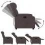 Sillón reclinable eléctrico tela marrón oscuro | Foru.es | Tu tienda online para hogar, jardín y más Foro24.es