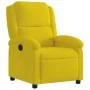 Sillón reclinable eléctrico de terciopelo amarillo de , Sillones - Ref: Foro24-3204285, Precio: 247,05 €, Descuento: -5%%