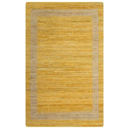 Alfombra de yute tejida a mano amarillo 160x230 cm | Foru.es | Tu tienda online para hogar, jardín y más Foro24.es