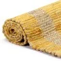 Alfombra de yute tejida a mano amarillo 160x230 cm | Foru.es | Tu tienda online para hogar, jardín y más Foro24.es