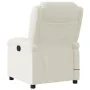 Sillón reclinable de masaje eléctrico terciopelo color crema de , Sillones - Ref: Foro24-3204298, Precio: 302,08 €, Descuento...