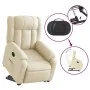 Sillón reclinable elevable de tela color crema | Foru.es | Tu tienda online para hogar, jardín y más Foro24.es