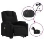 Sillón de masaje eléctrico reclinable elevable tela negro | Foru.es | Tu tienda online para hogar, jardín y más Foro24.es