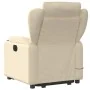 Silla de masaje reclinable de pie de tela color crema de , Sillones - Ref: Foro24-3204503, Precio: 358,06 €, Descuento: -5%%