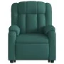 Sillón eléctrico reclinable elevable de tela verde oscuro | Foru.es | Tu tienda online para hogar, jardín y más Foro24.es