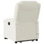 Sillón reclinable de masaje eléctrico elevable terciopelo crema de , Sillones - Ref: Foro24-3204342, Precio: 390,13 €, Descue...